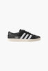 Blanc Croc-Effect Glossed-Leather Sneakers